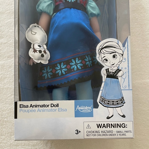 NIB DISNEY Animators’ Collection Elsa Doll 2nd Edition - Picture 4 of 4